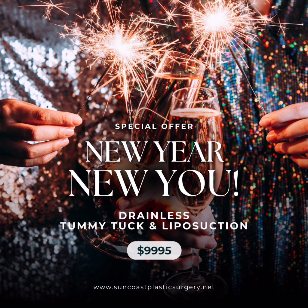 Drainless Tummy Tuck & Liposuction - $9995