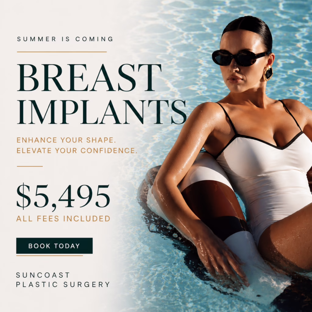 Breast Implants Surgery Special Price in Houston of only $5495.